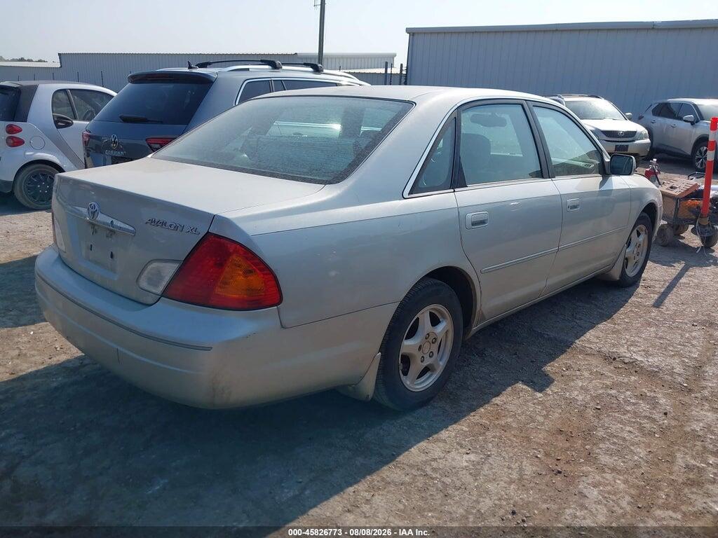 4T1BF28B21U184663 2001 TOYOTA AVALON photo no. 4