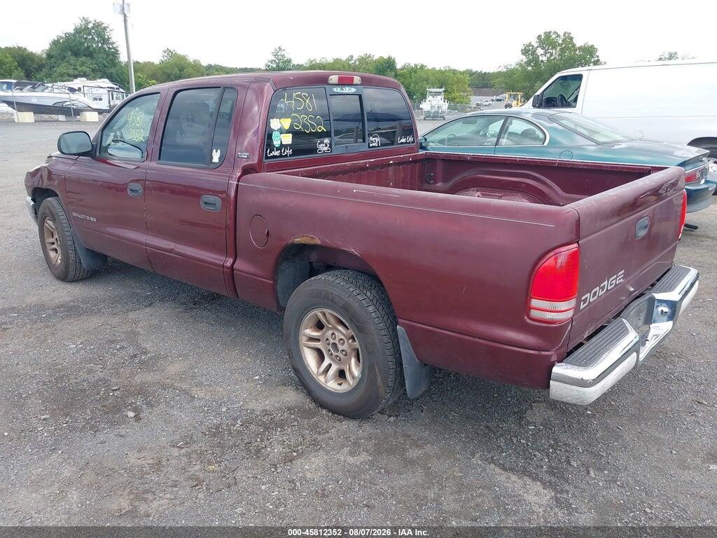 1B7GL2AN71S172110 2001 DODGE DAKOTA photo no. 3