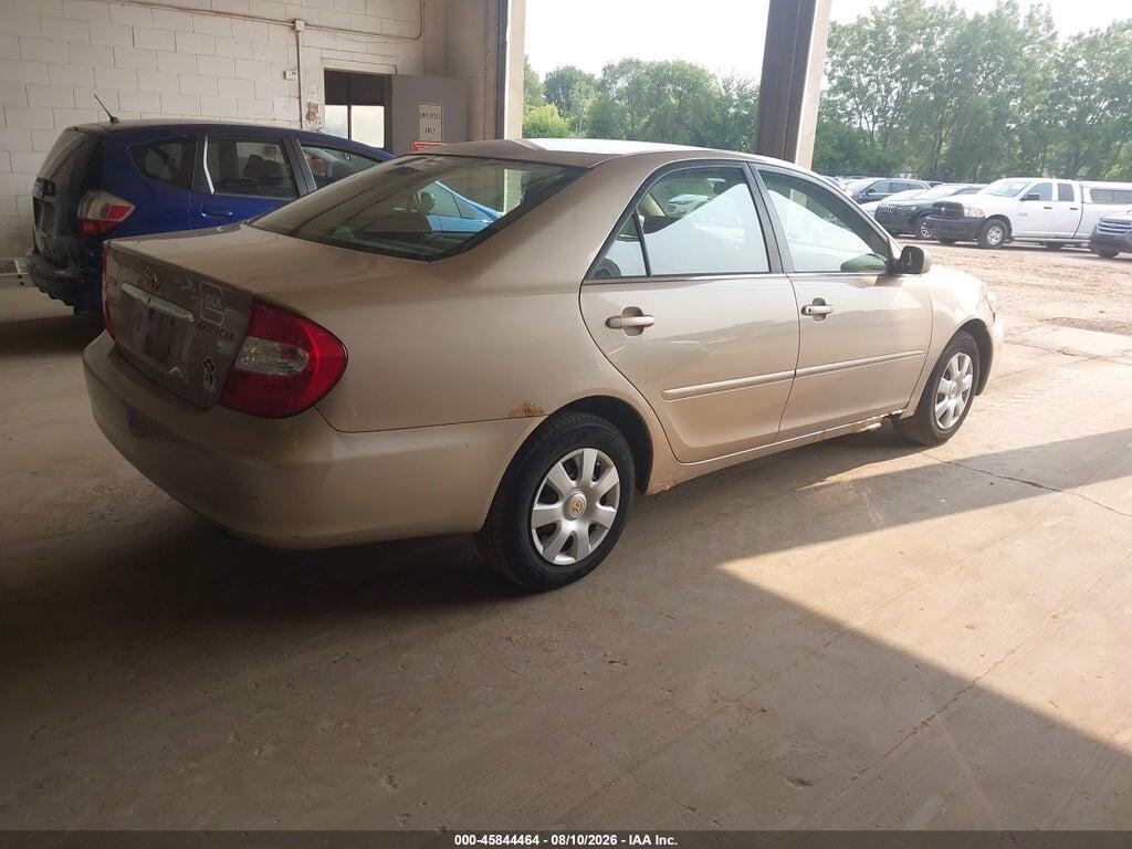 4T1BE32K52U076170 2002 TOYOTA CAMRY photo no. 4