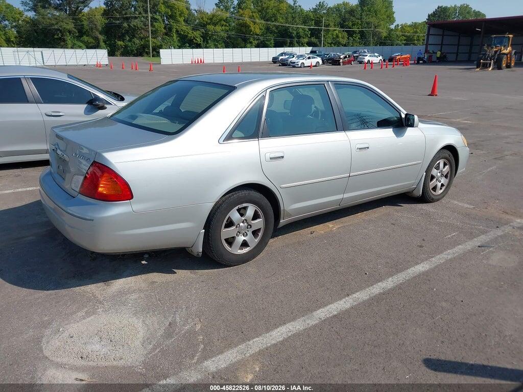 4T1BF28B32U248050 2002 TOYOTA AVALON photo no. 4
