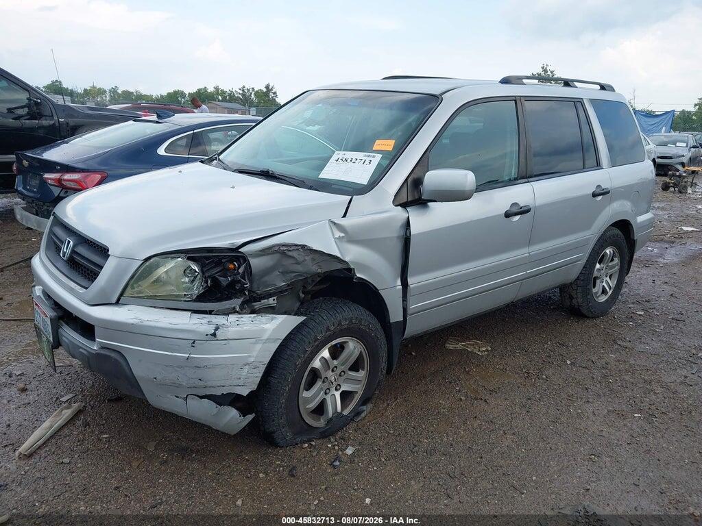 2HKYF18503H589002 2003 HONDA PILOT photo no. 2