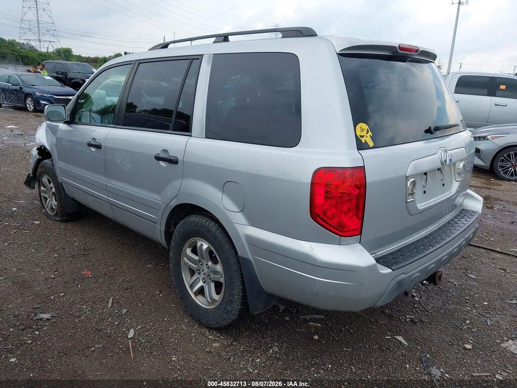 2HKYF18503H589002 2003 HONDA PILOT photo no. 3