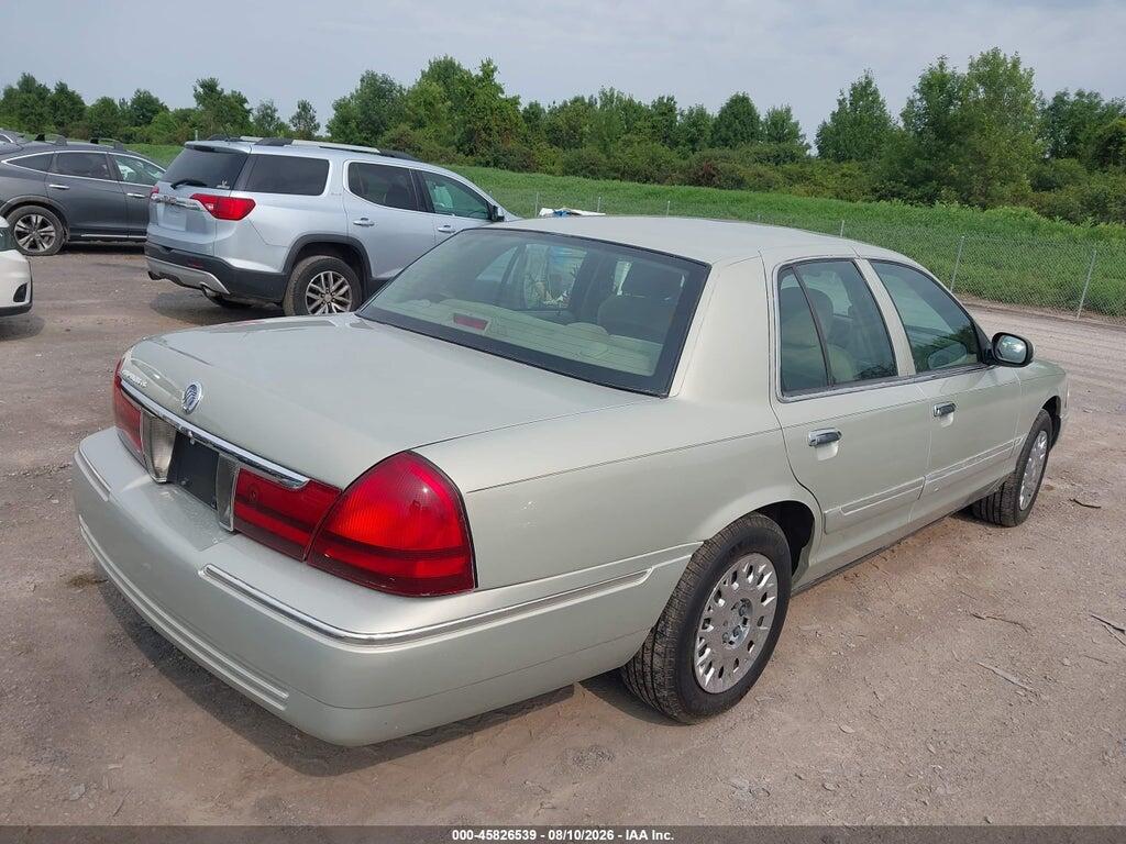 2MEFM74W23X702329 2003 MERCURY GRAND MARQUIS photo no. 4