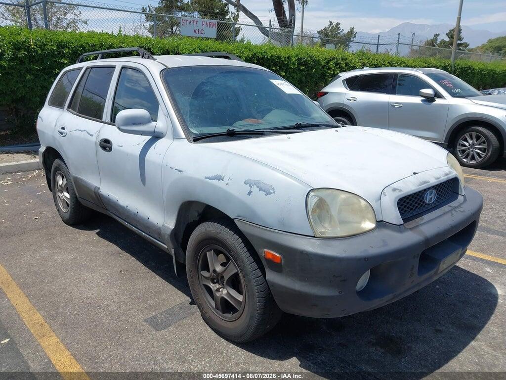 KM8SC13D03U345591 2003 HYUNDAI SANTA FE photo no. 1