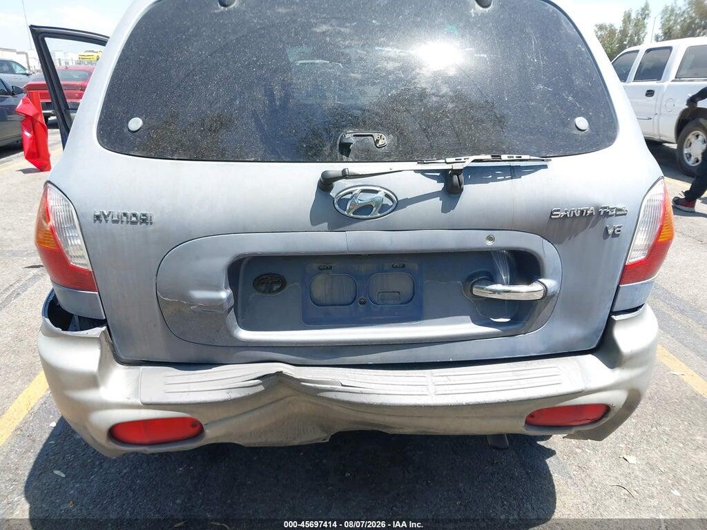 KM8SC13D03U345591 2003 HYUNDAI SANTA FE photo no. 6