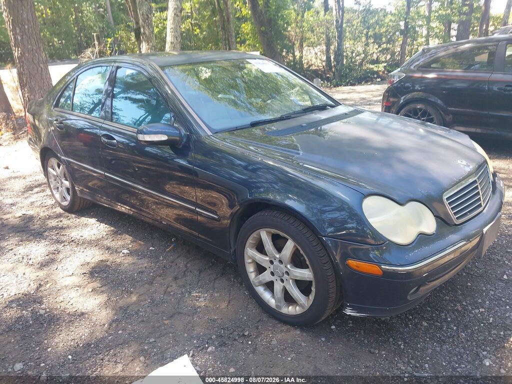 2004 MERCEDES-BENZ C 230 WDBRF40J84A563074