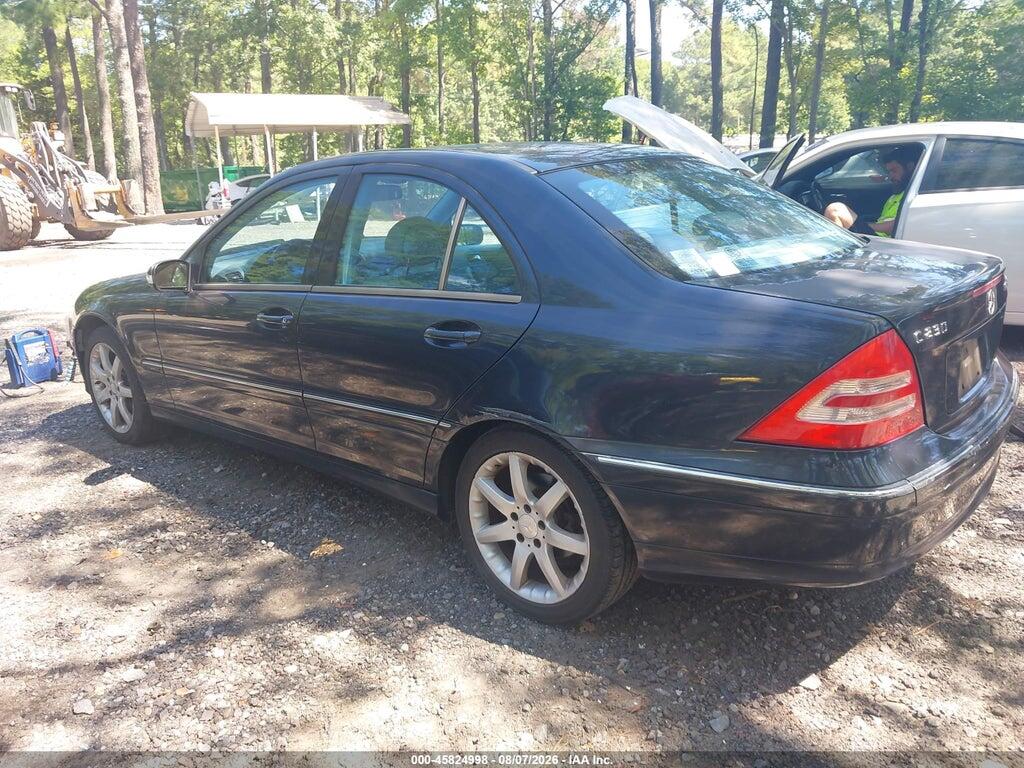 WDBRF40J84A563074 2004 MERCEDES-BENZ C 230 photo no. 3
