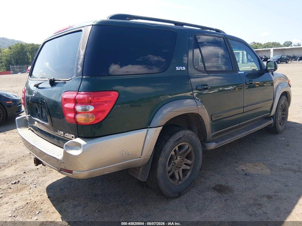 5TDBT44A84S217664 2004 TOYOTA SEQUOIA photo no. 4