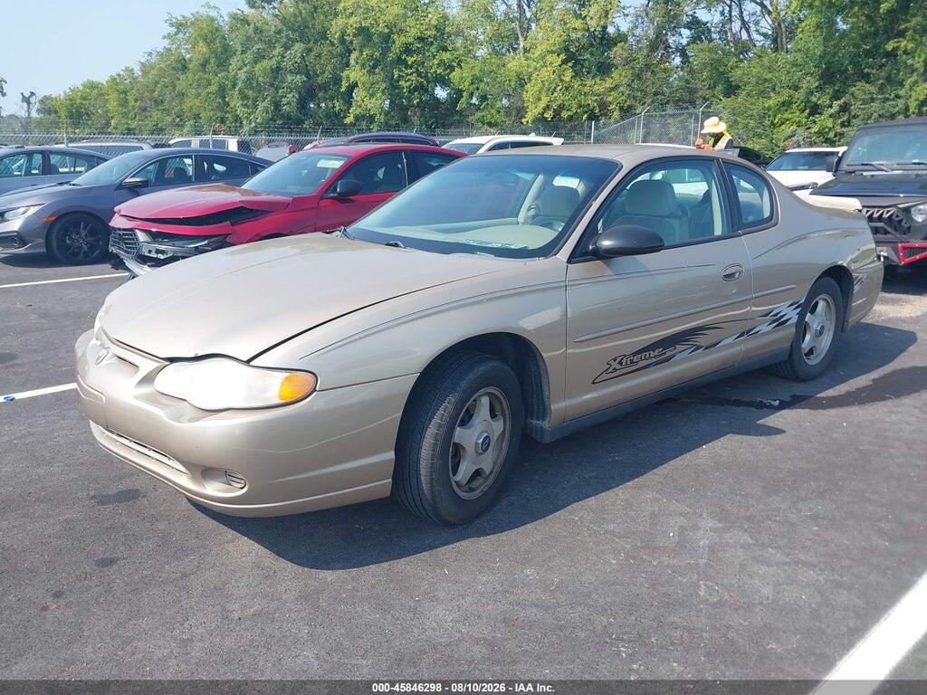 2G1WW12E249448770 2004 CHEVROLET MONTE CARLO photo no. 2