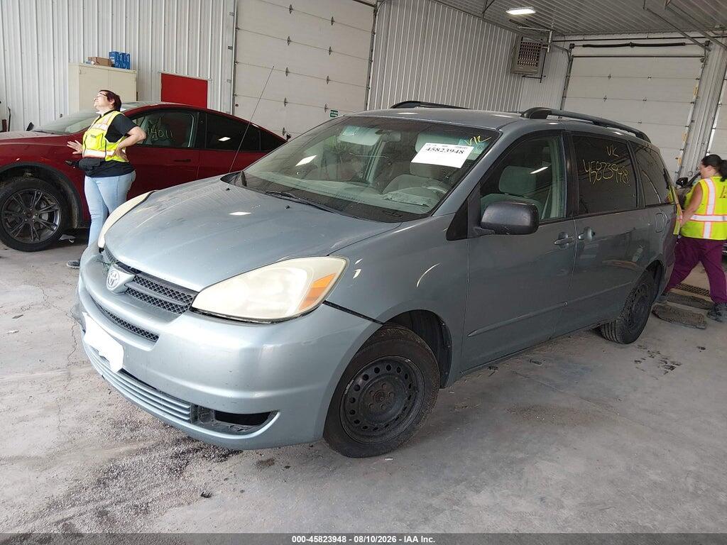 5TDZA23C94S175565 2004 TOYOTA SIENNA photo no. 2