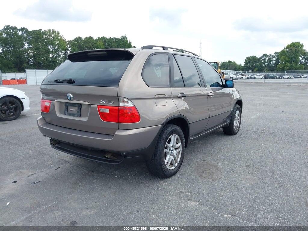 5UXFA13544LU33019 2004 BMW X5 photo no. 4