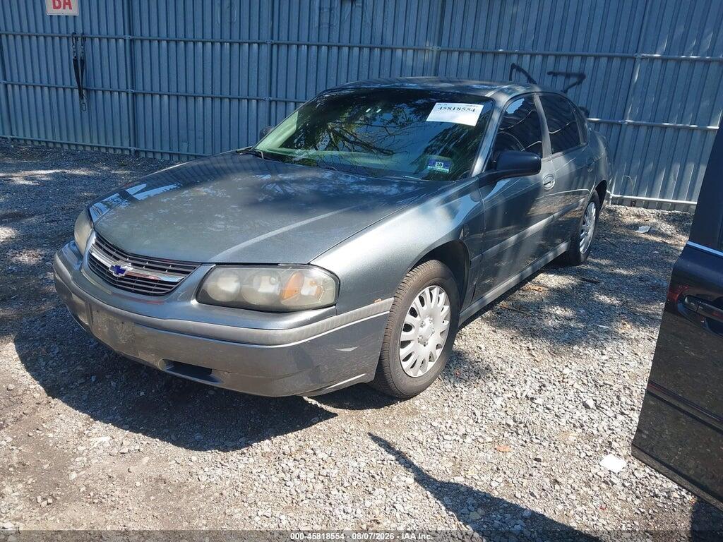 2G1WF52E249299381 2004 CHEVROLET IMPALA photo no. 2