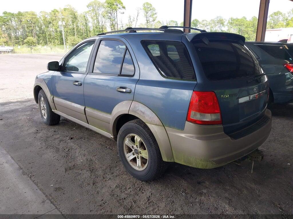 KNDJC733445285210 2004 KIA SORENTO photo no. 3