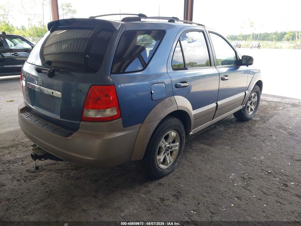 KNDJC733445285210 2004 KIA SORENTO photo no. 4