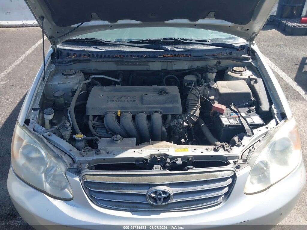 JTDBR32E842033217 2004 TOYOTA COROLLA photo no. 10
