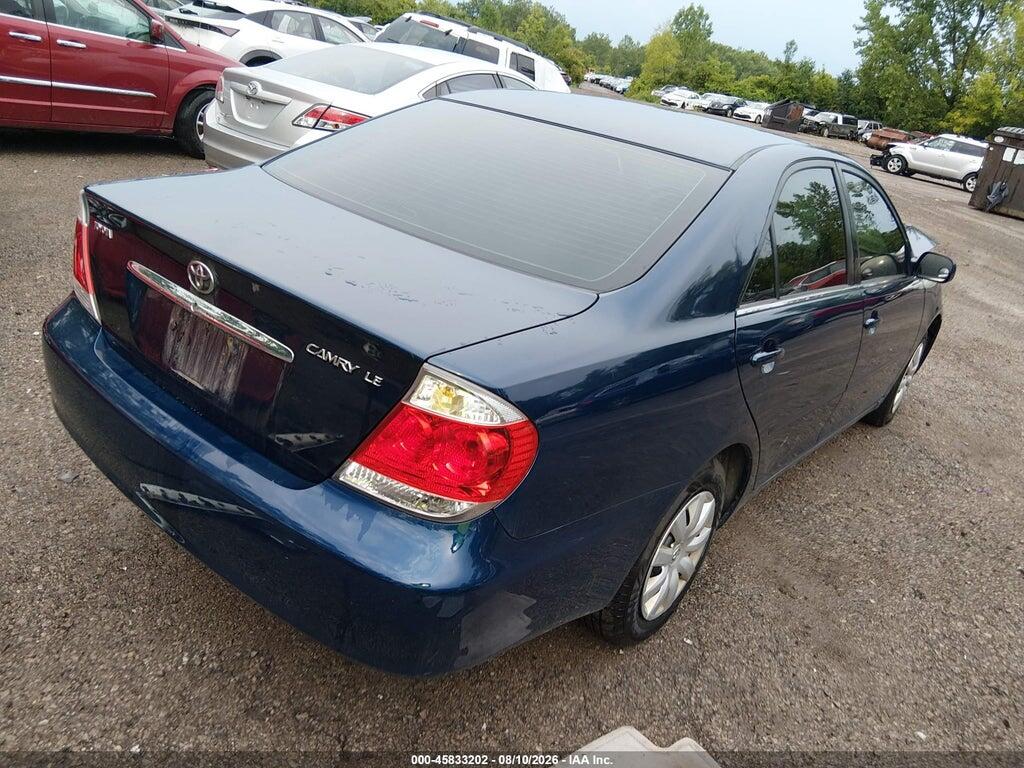 4T1BE30K25U019870 2005 TOYOTA CAMRY photo no. 4