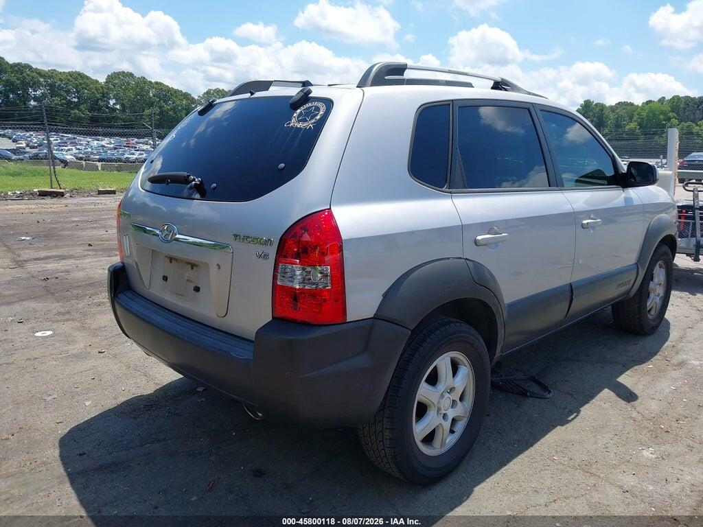 KM8JN12D85U128994 2005 HYUNDAI TUCSON photo no. 4