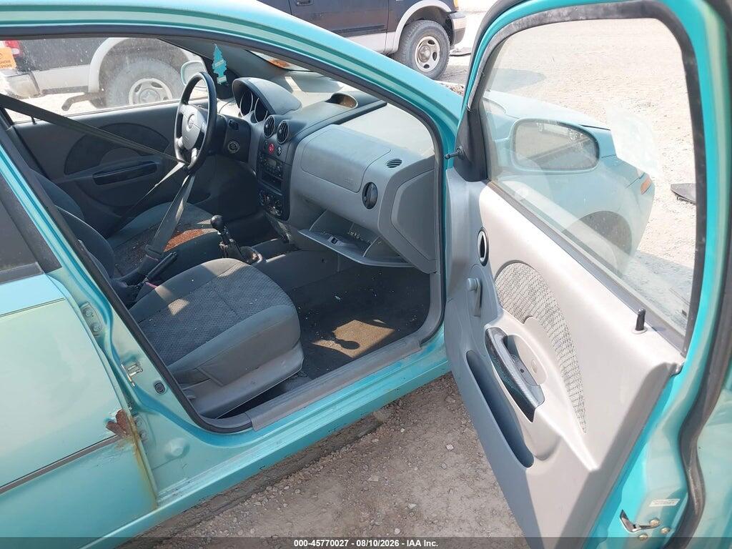 KL1TD52645B290780 2005 CHEVROLET AVEO photo no. 5
