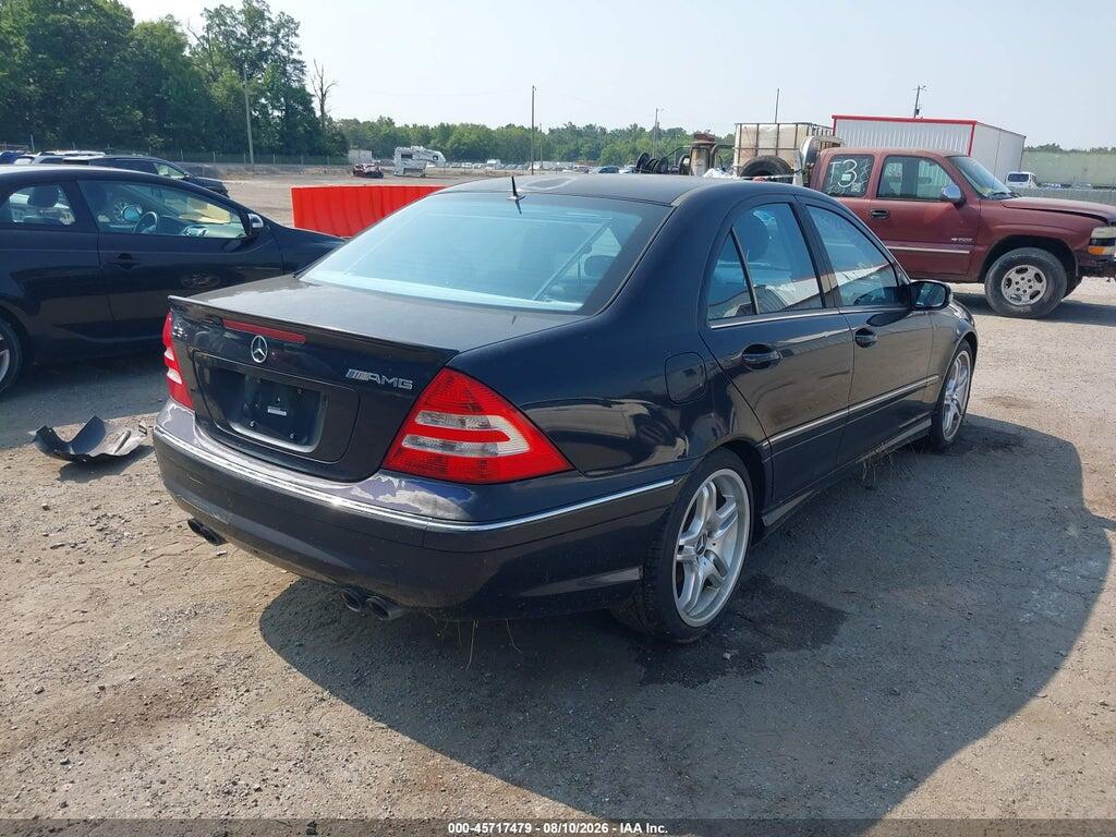 WDBRF76J95F623053 2005 MERCEDES-BENZ C 55 AMG photo no. 4