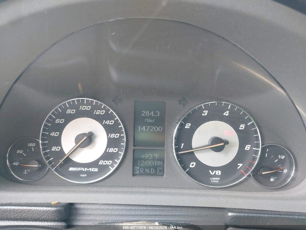 WDBRF76J95F623053 2005 MERCEDES-BENZ C 55 AMG photo no. 7