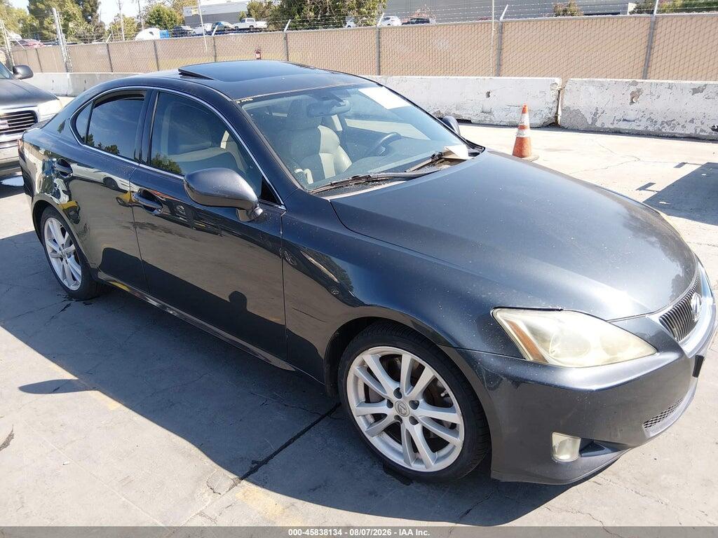 2006 LEXUS IS 350 JTHBE262765011599