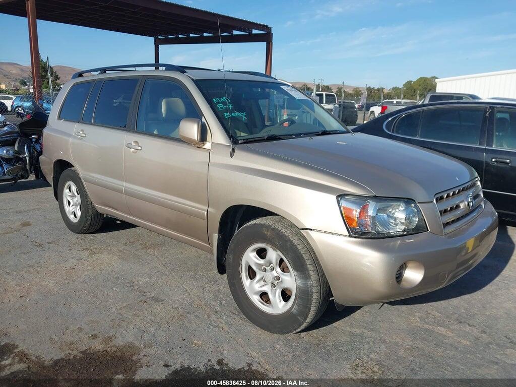 JTEDD21AX60155359 2006 TOYOTA HIGHLANDER photo no. 1