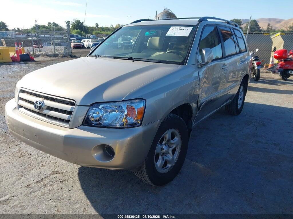 JTEDD21AX60155359 2006 TOYOTA HIGHLANDER photo no. 2