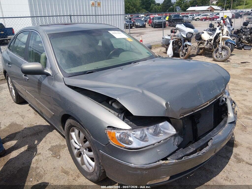 KMHFC46F76A134989 2006 HYUNDAI AZERA photo no. 1