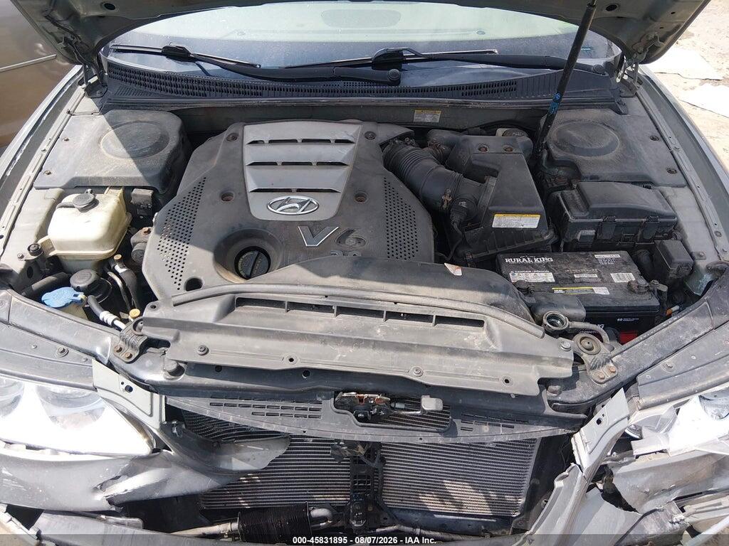 KMHFC46F76A134989 2006 HYUNDAI AZERA photo no. 10