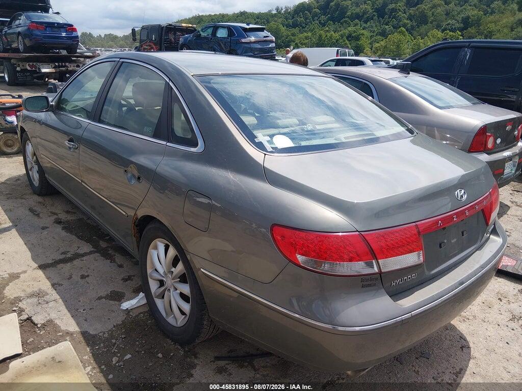 KMHFC46F76A134989 2006 HYUNDAI AZERA photo no. 3