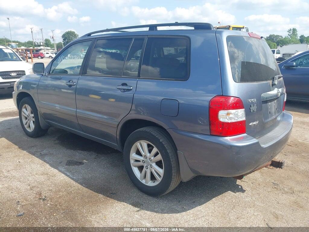 JTEEW21AX60024530 2006 TOYOTA HIGHLANDER HYBRID photo no. 3