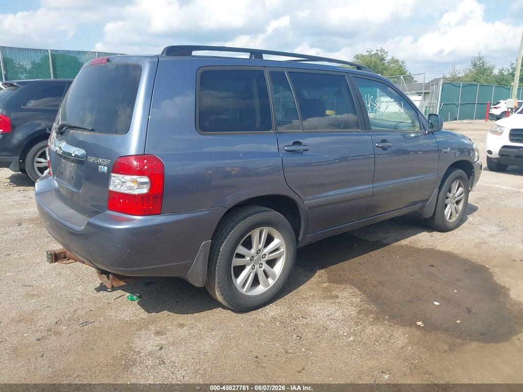JTEEW21AX60024530 2006 TOYOTA HIGHLANDER HYBRID photo no. 4