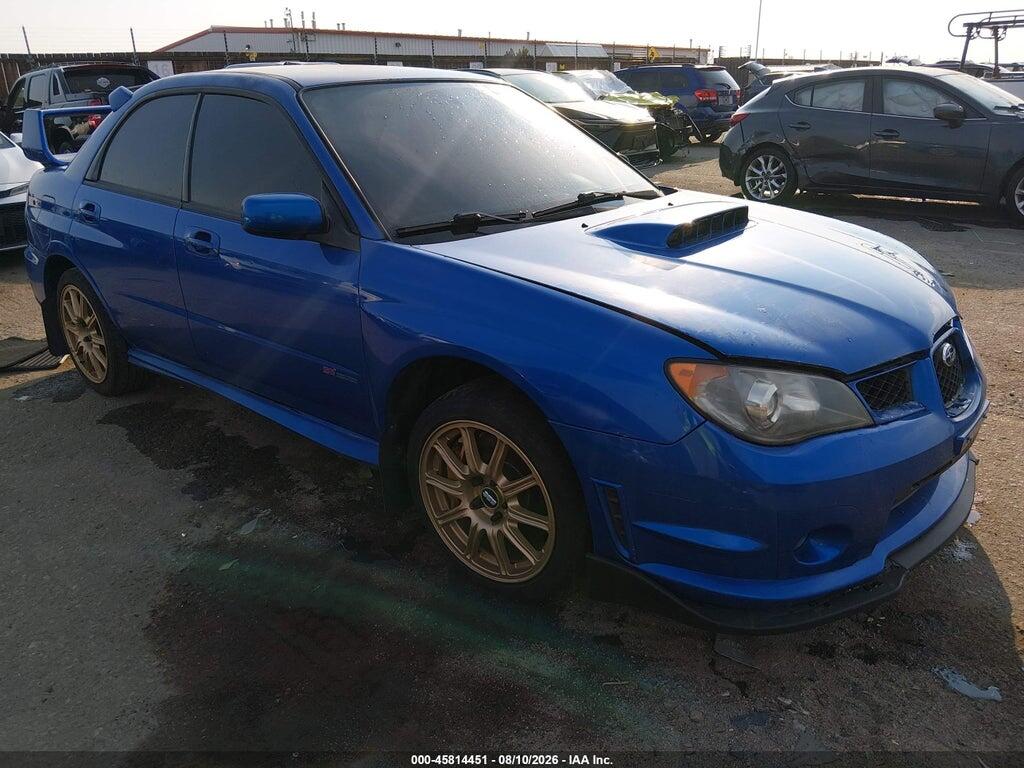 2006 SUBARU IMPREZA WRX STI JF1GD70626L504675
