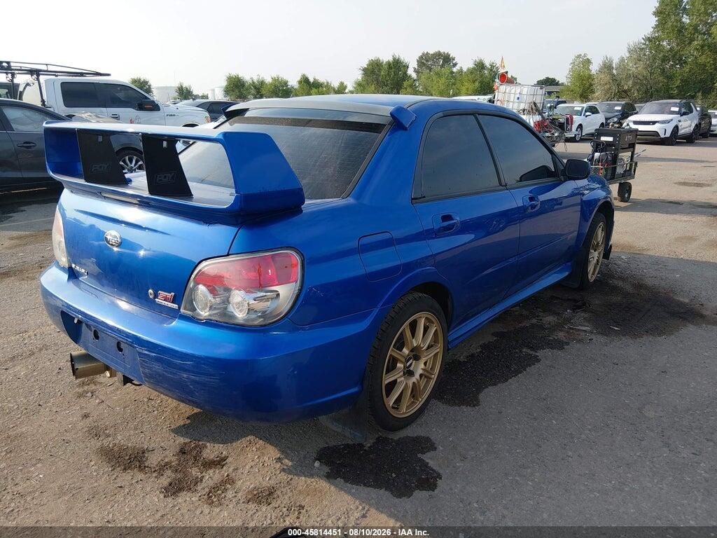 JF1GD70626L504675 2006 SUBARU IMPREZA WRX STI photo no. 4