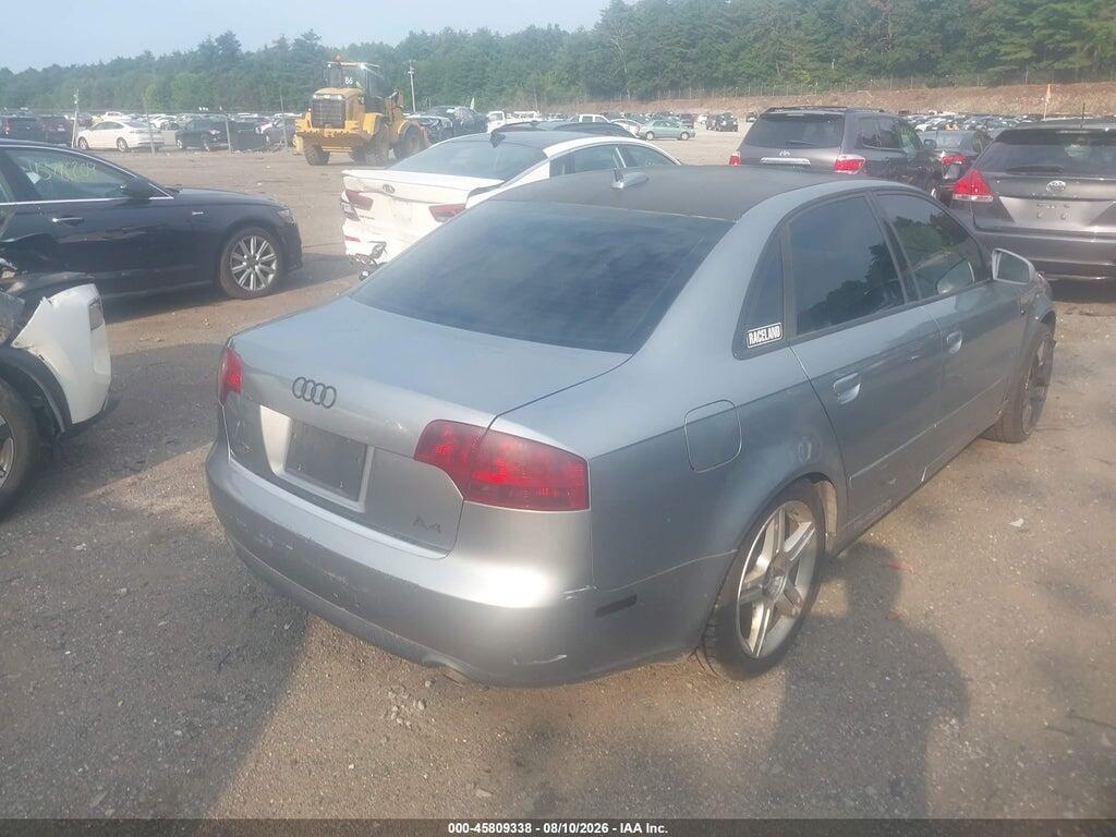 WAUDF78E06A051829 2006 AUDI A4 photo no. 4
