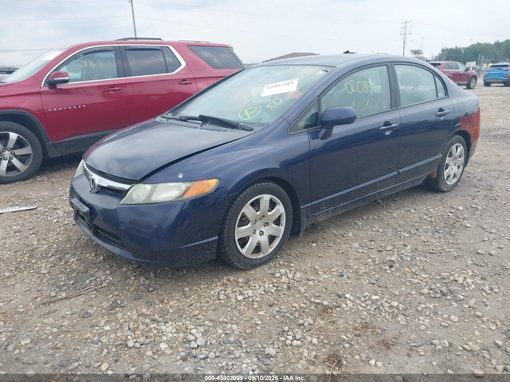1HGFA16566L059871 2006 HONDA CIVIC photo no. 2