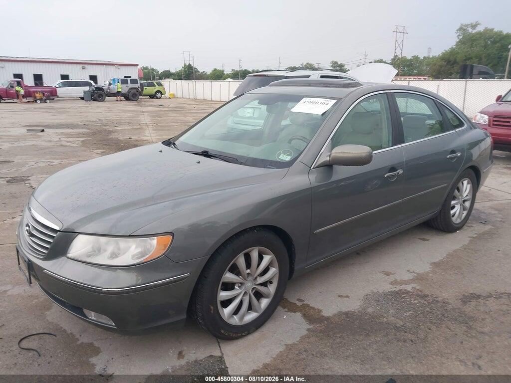 KMHFC46F06A061836 2006 HYUNDAI AZERA photo no. 2