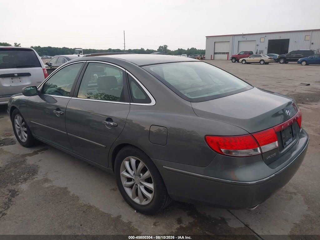 KMHFC46F06A061836 2006 HYUNDAI AZERA photo no. 3
