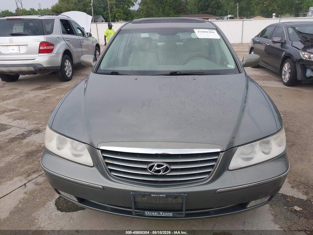 KMHFC46F06A061836 2006 HYUNDAI AZERA photo no. 6