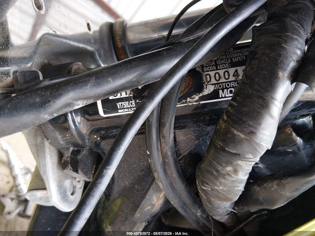 JH2RC44556M000418 2006 HONDA VT750 photo no. 10