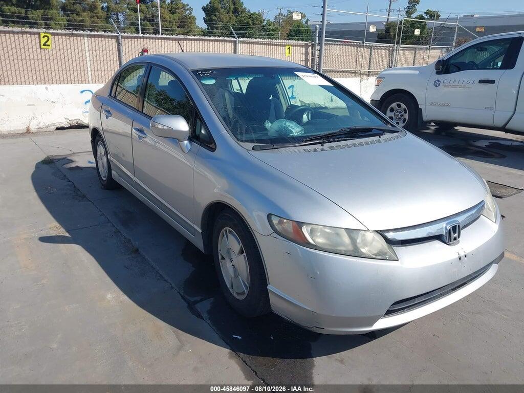 JHMFA36247S018533 2007 HONDA CIVIC HYBRID photo no. 1