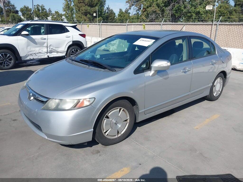 JHMFA36247S018533 2007 HONDA CIVIC HYBRID photo no. 2