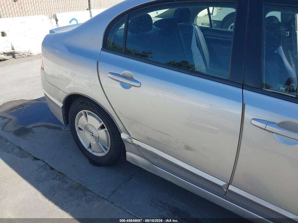 JHMFA36247S018533 2007 HONDA CIVIC HYBRID photo no. 6