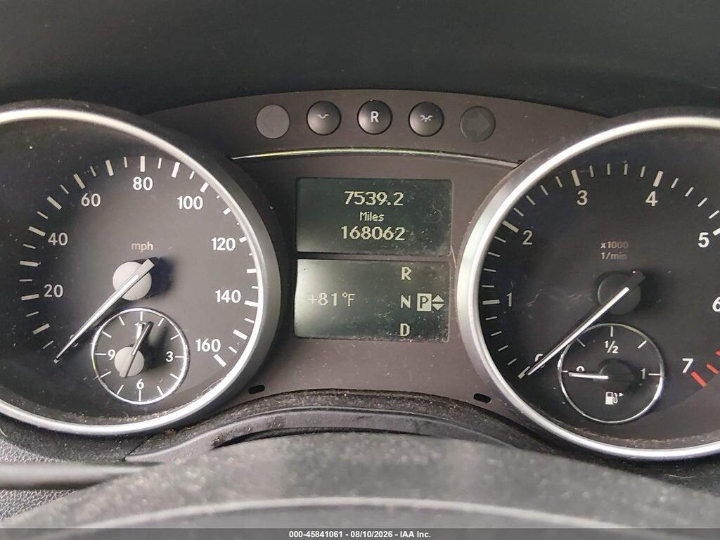 4JGBB86E07A207931 2007 MERCEDES-BENZ ML 350 photo no. 7