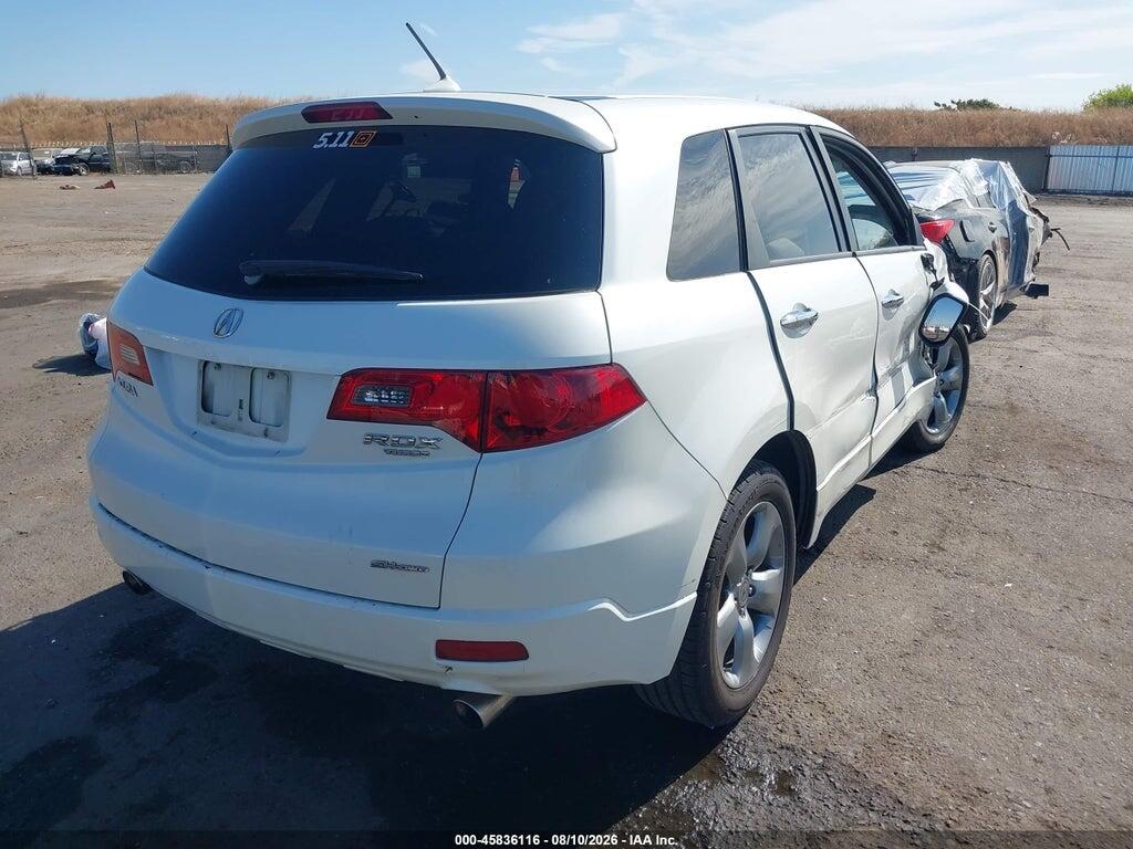5J8TB18247A010345 2007 ACURA RDX photo no. 4