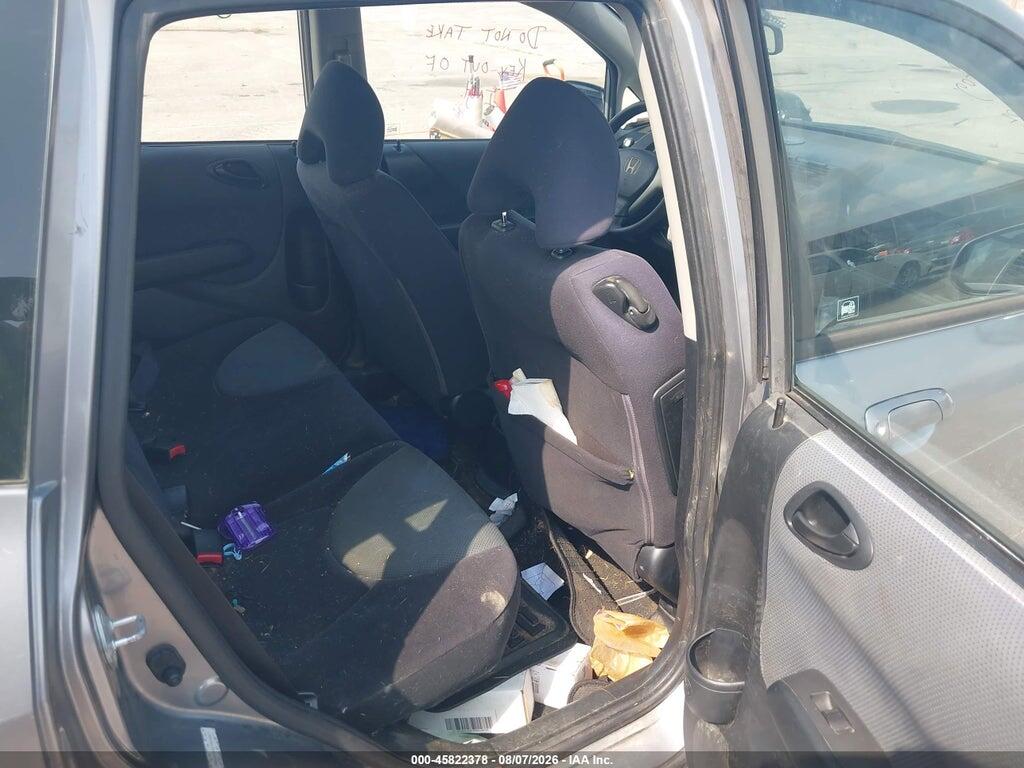 JHMGD38457S012007 2007 HONDA FIT photo no. 8