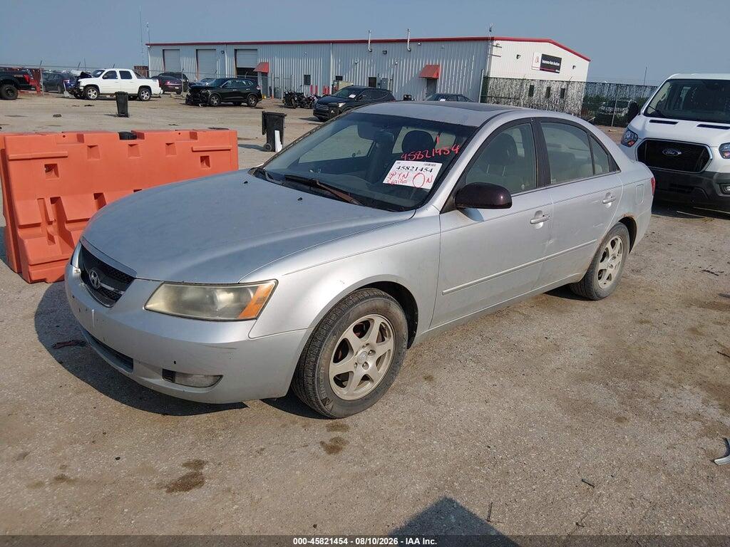 5NPEU46F07H167940 2007 HYUNDAI SONATA photo no. 2