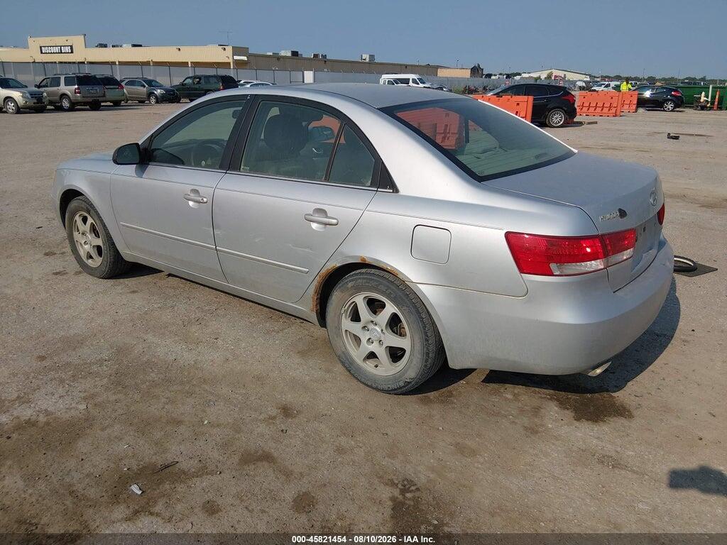 5NPEU46F07H167940 2007 HYUNDAI SONATA photo no. 3