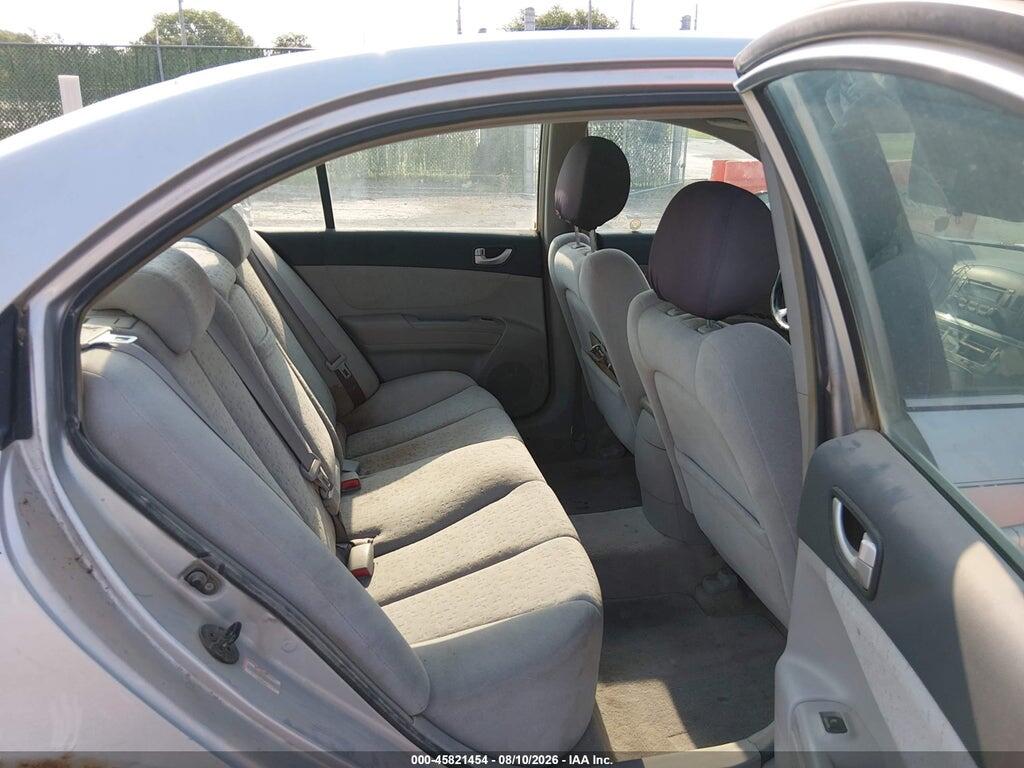 5NPEU46F07H167940 2007 HYUNDAI SONATA photo no. 8