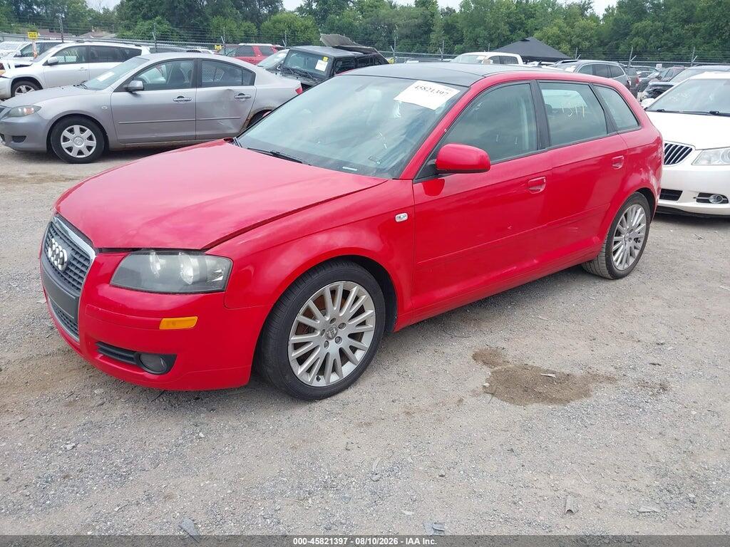 WAUNF78P47A012944 2007 AUDI A3 photo no. 2